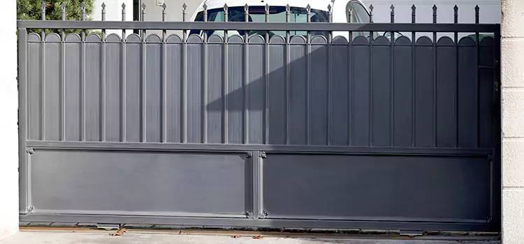 Metal Driveway Gate Installation Clemmons
