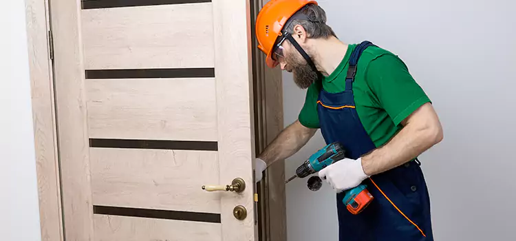 Replace Internal Door Handle with Lock Clemmons
